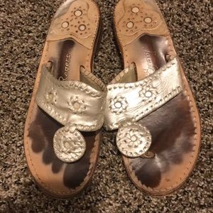Platinum size 6 Jack Rogers